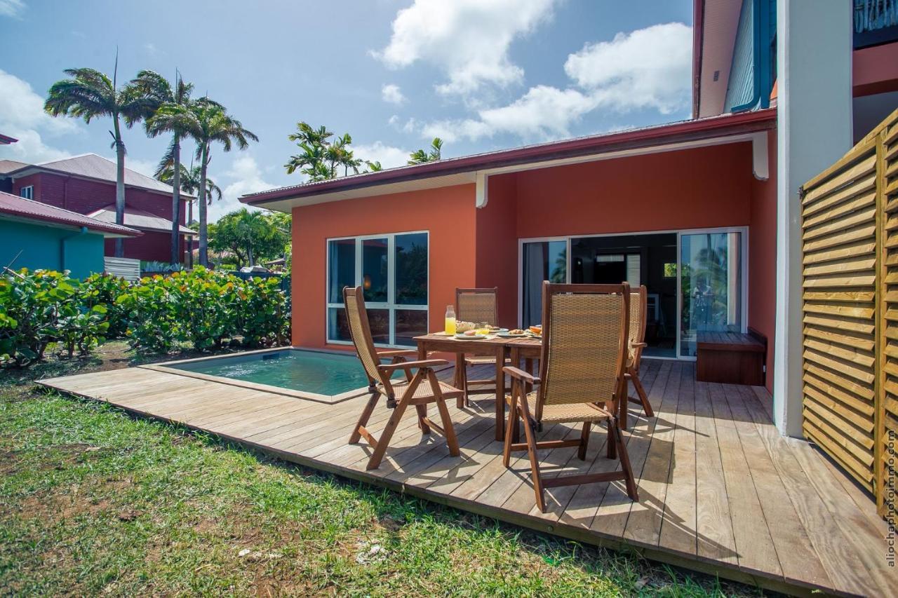 Villa Maorie 1 Chambre Avec Piscine Privee Le Francois Exterior photo